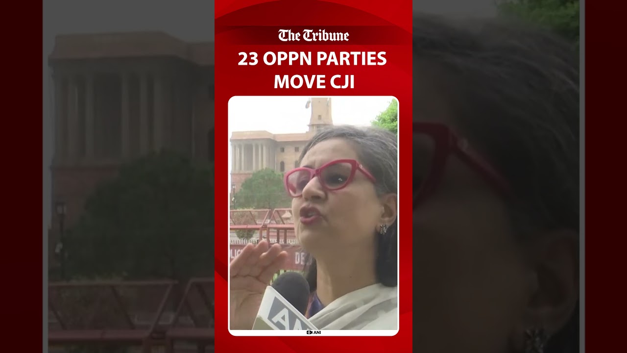 23 Opposition Parties Write to CJI Over SIR; TMC's Sagarika Ghose Targets BJP, EC