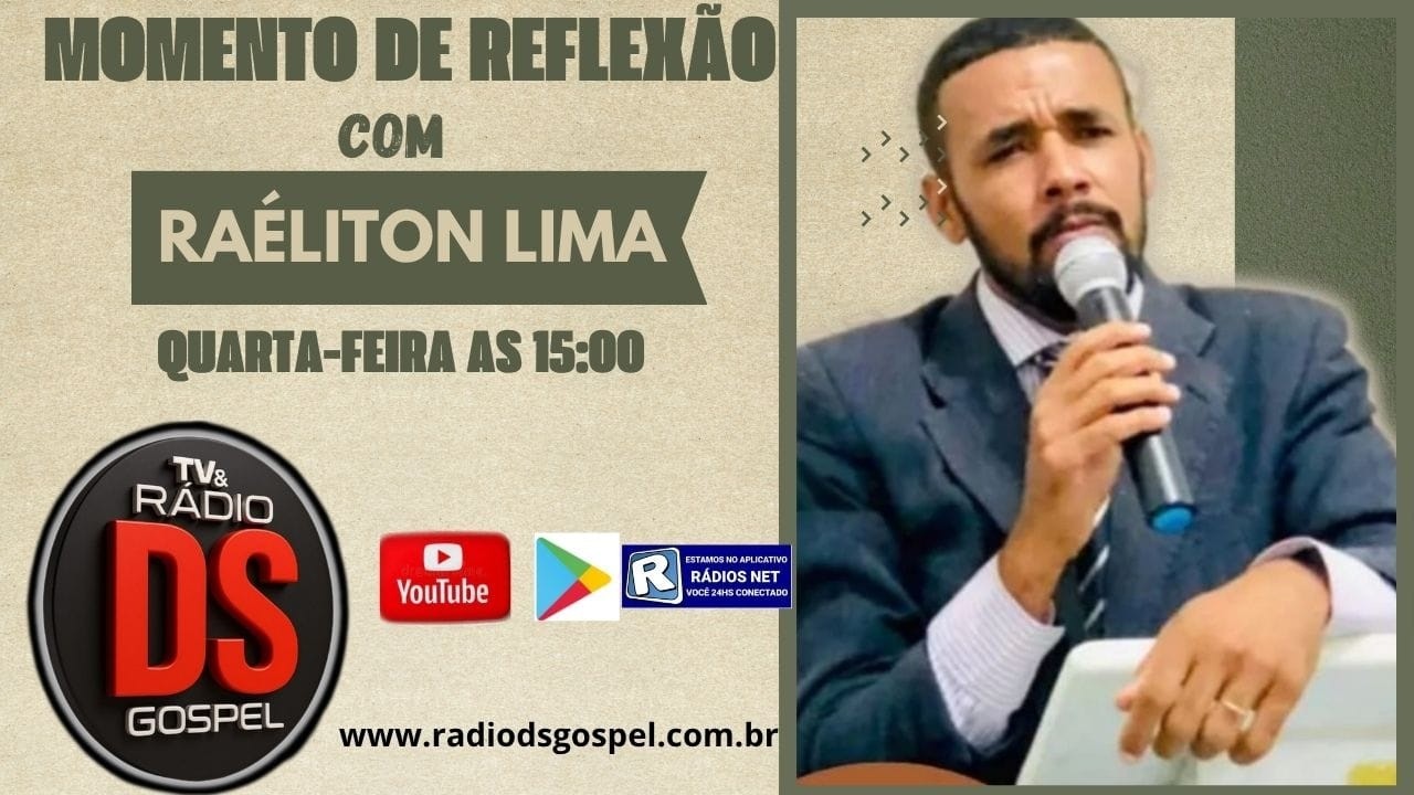 MOMENTO DE REFLEXÃO  COM  PR. RAÉLITON 18/02/2026
