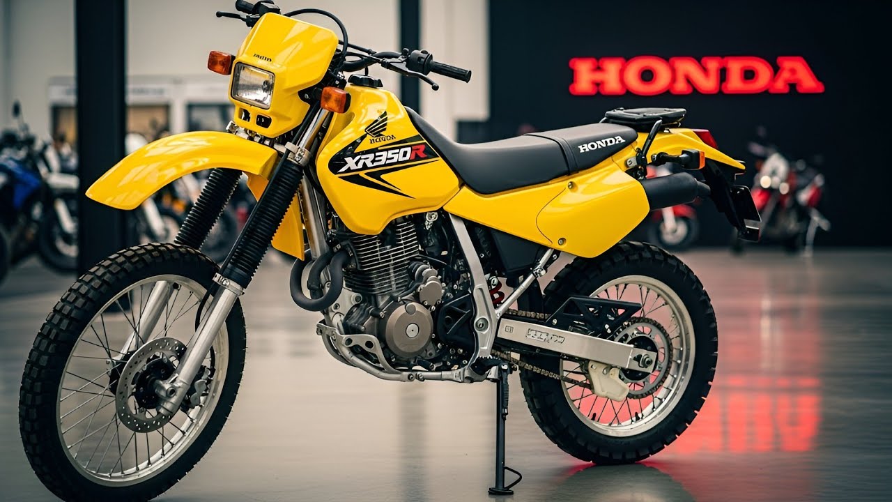 Представлен Honda XR350R 2026 года! Этот внедорожный зверь снесёт вам крышу 🏍💨