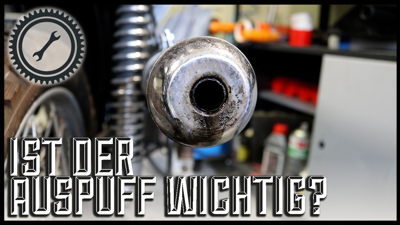 Simson Auspuff - Was passiert da eigentlich - Aufbau und  Funktion