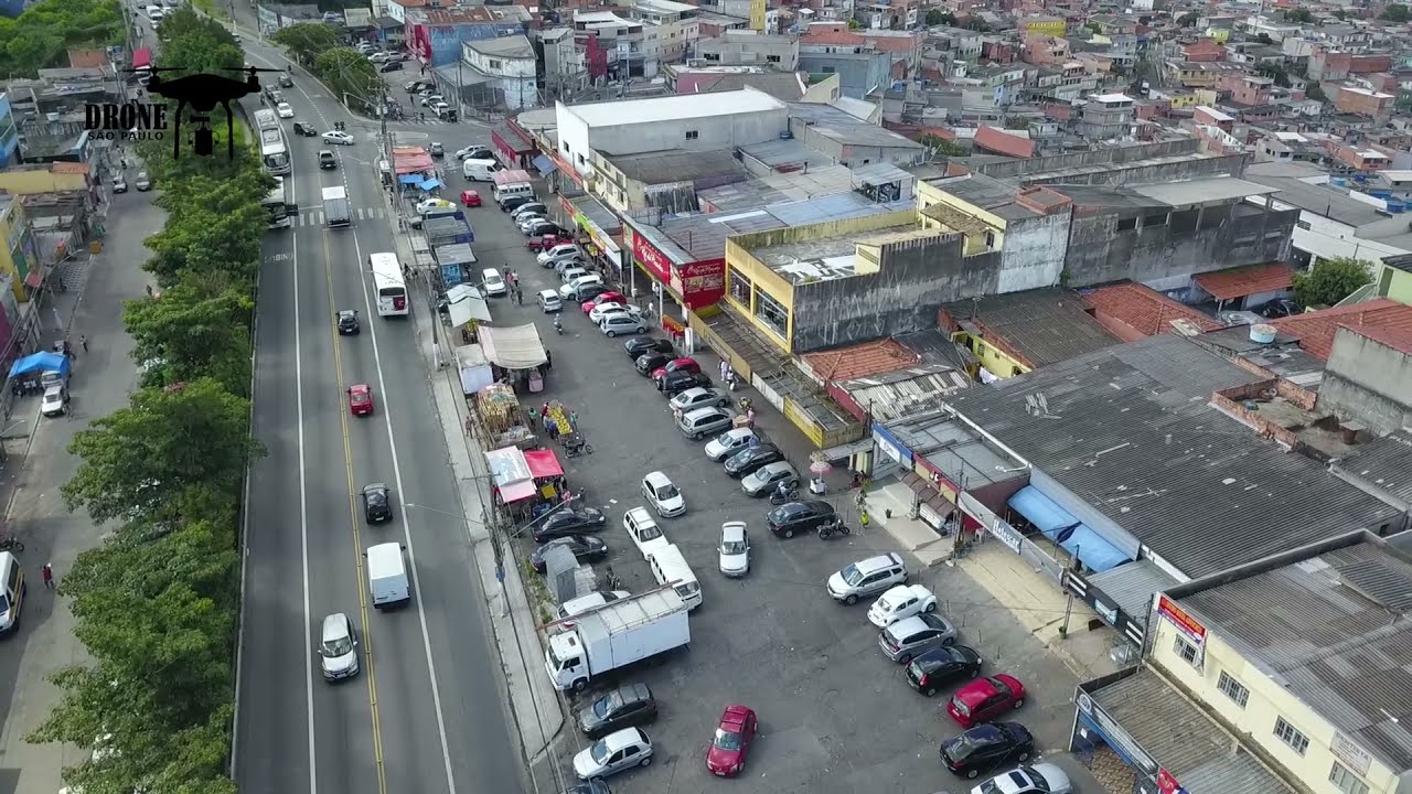 DRONE SOBREVOA REGIÃO DO CAPÃO REDONDO
