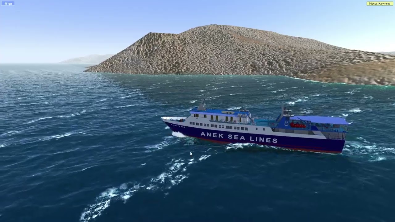 Νήσος Κάλυμνος αναχώρηση από Λέρο για Λειψούς