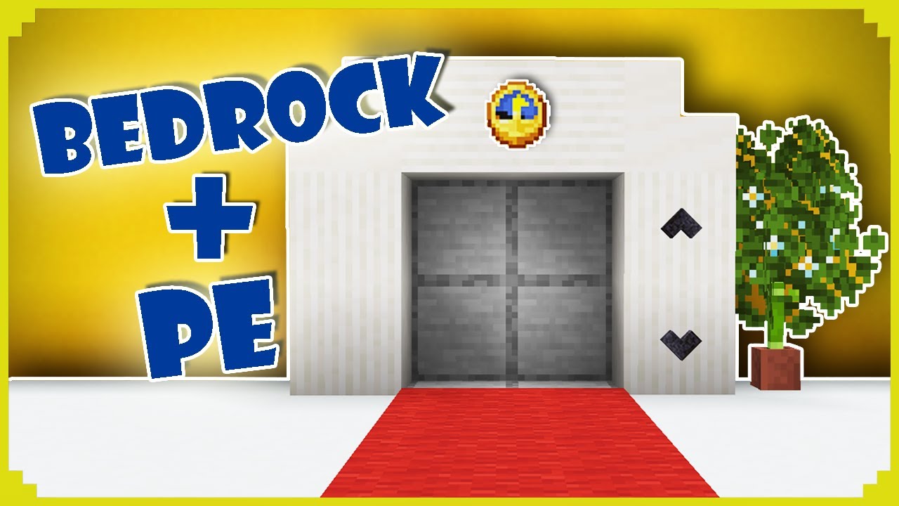 🦊Como fazer um ELEVADOR no MINECRAFT PE