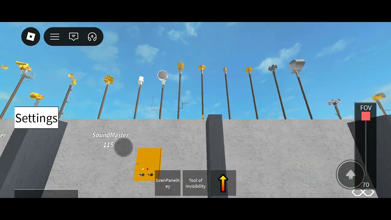 Me testing sirens in roblox (with Thunderbolt 1003 alternate wail)