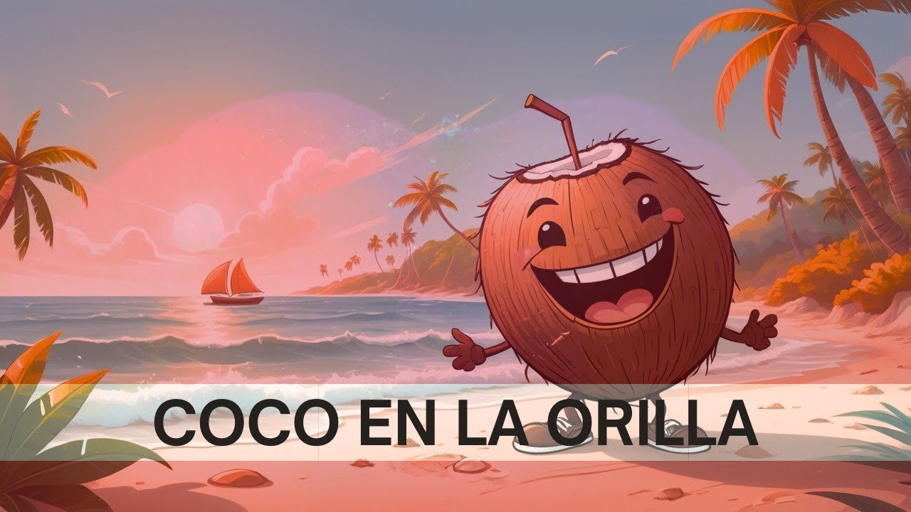 COCO EN LA ORILLA 🥥🏖️ | Liric One Urban Kids | Música Infantil Positiva