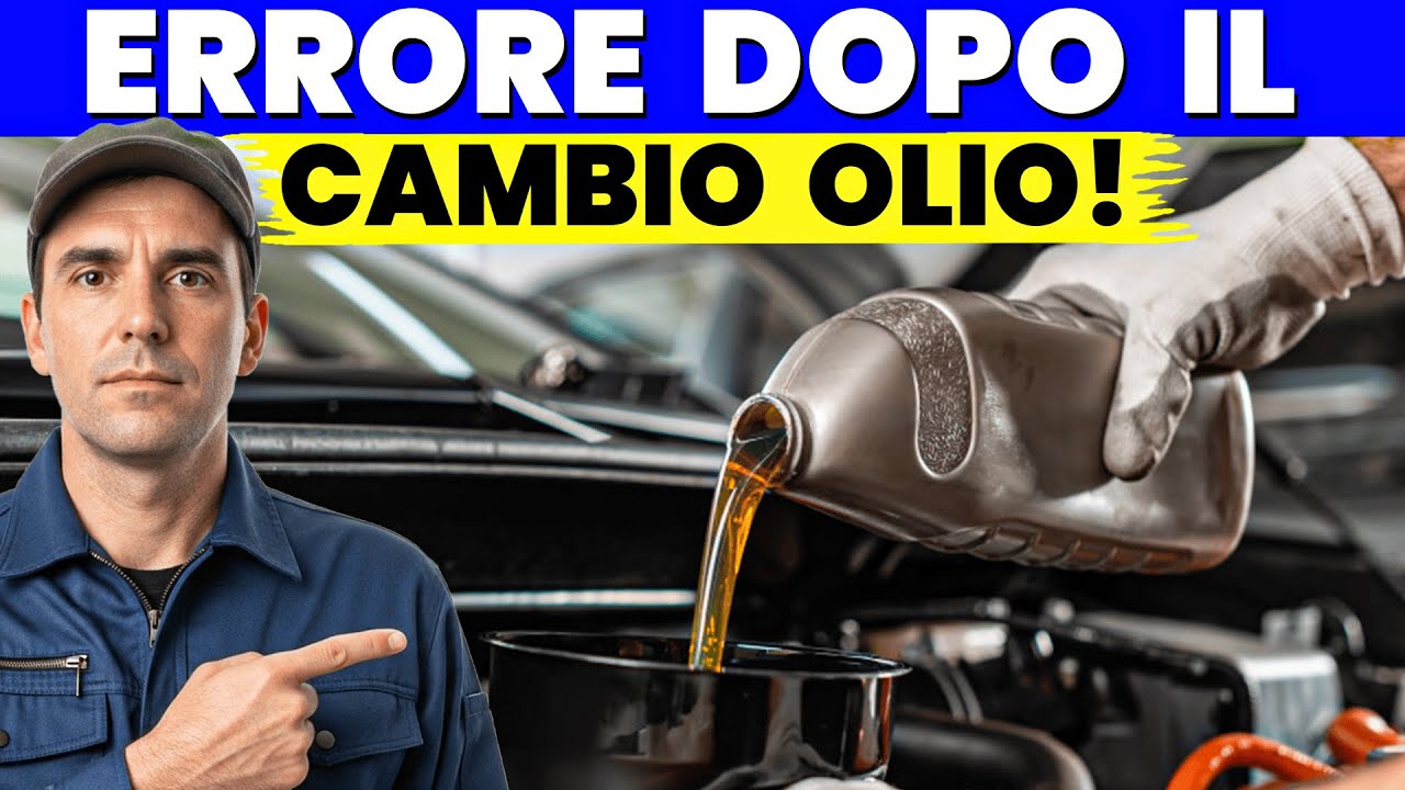 Non Fare Mai Questo Dopo Un Cambio D&rsquo;olio! (Distrugge Il Motore Rapidamente)