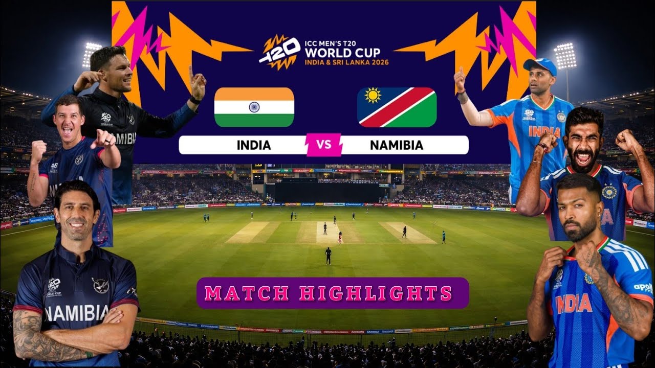 ICC Men's T20 World Cup 2026 🏆 | IND vs NAM 🏏🔥 | GC 5 V 4.2 | #t20worldcup #gameplay #realcricket22 