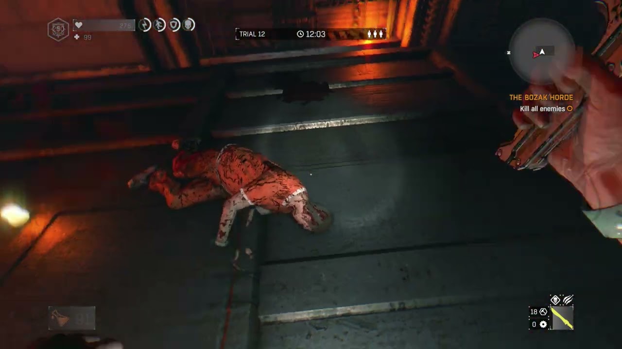 Dying Light Retouched Gameplay [4K60] - The Bozak Horde Full Match - No Death