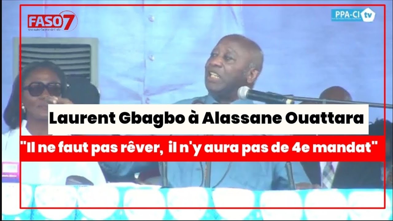 Laurent Gbagbo à Alassane Ouattara : 