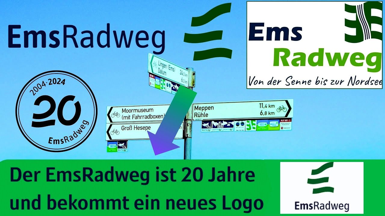 EmsRadweg - Erlebnisradweg von den Quellen bis zur Mündung in die Nordsee | Radtour Radreise Doku