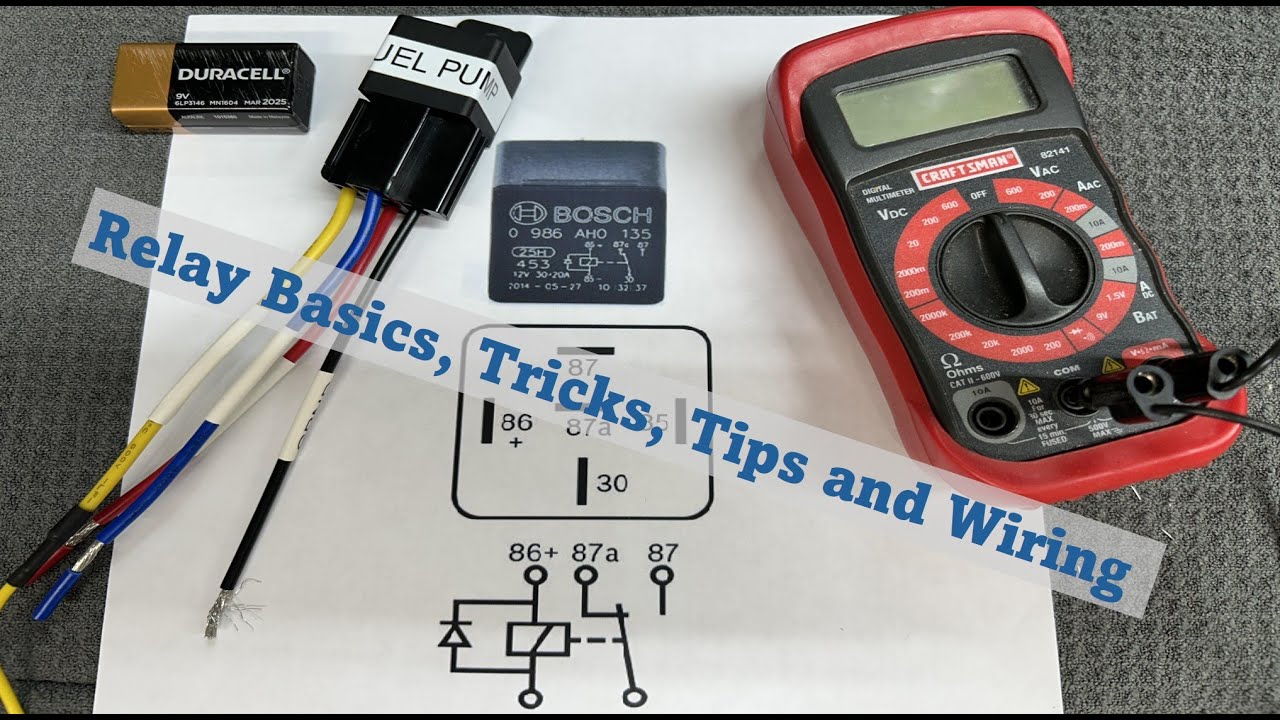 12 Volt Relays 101 for racers and hotrodders
