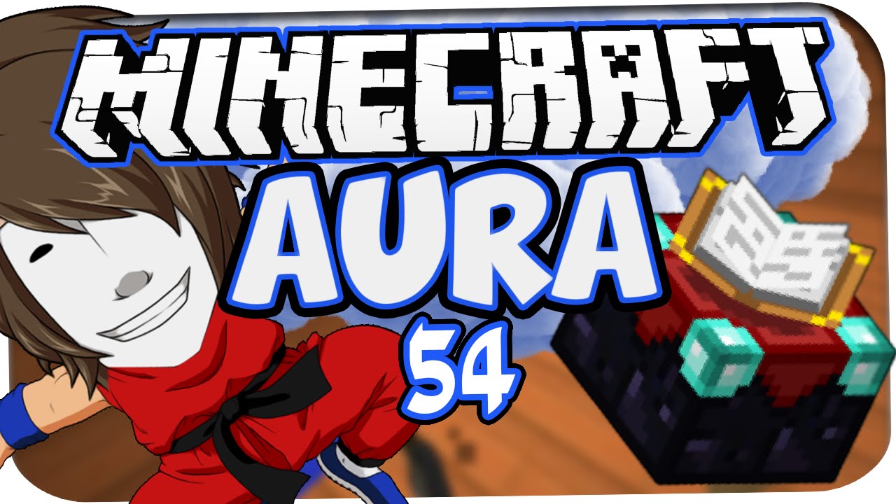 MINECRAFT: AURA ☆ #54 - VERZAUBERUNGSTISCH & MOBFARM! ☆ Let's Play Minecraft: Aura