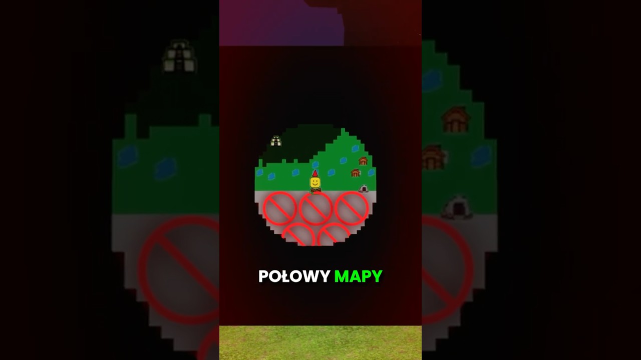 99 Nocy W Lesie Ale Mogę Używać Tylko Połowy Mapy! #roblox #99nocywlesie