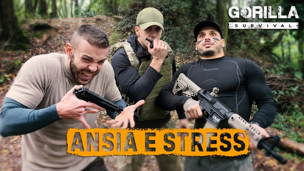 ADDESTRAMENTO MILITARE 💣GESTIONE ANSIA E STRESS 😱 gorilla survival 2