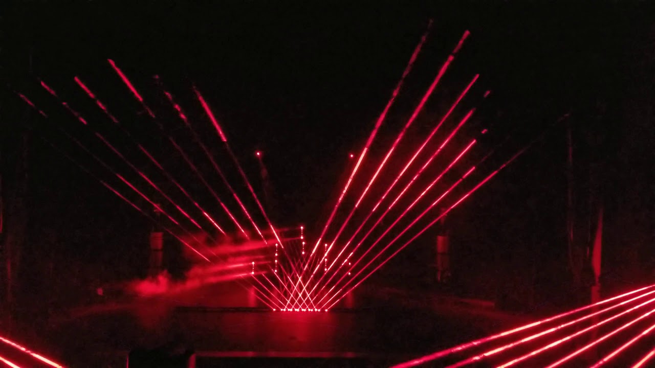 Star Wars The Rise Of Skywalker Laser Show At The El Capitan Theatre In Hollywood