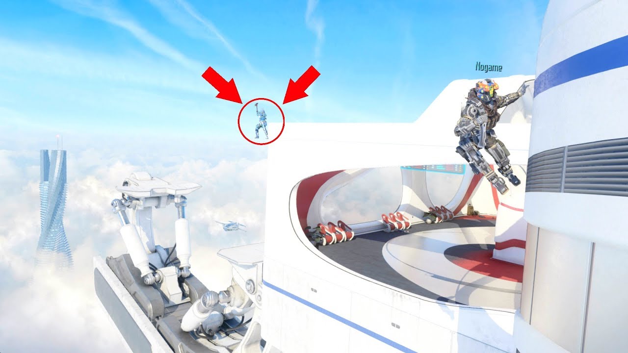 I DIDN'T SEE THEM IN A GLITCH SPOT ON THE ROOF!! HIDE N' SEEK ON *BLACK OPS 3*