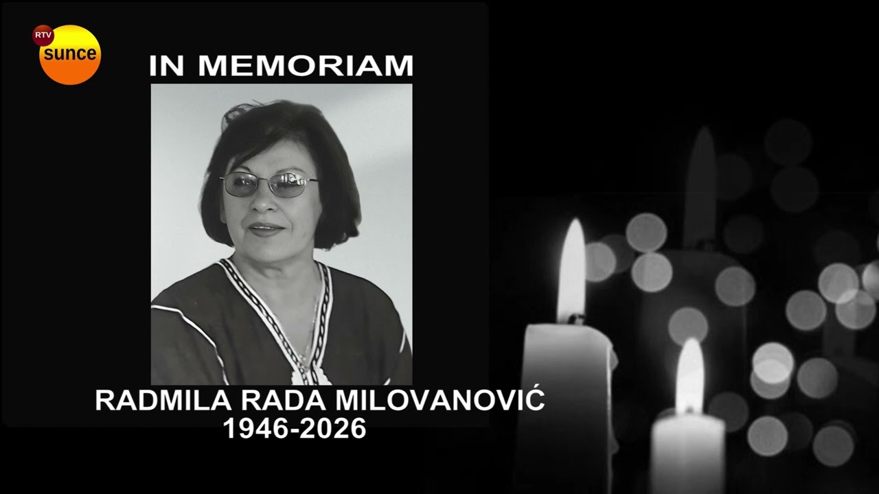 IN MEMORIAM Radmila Rada Milovanović
