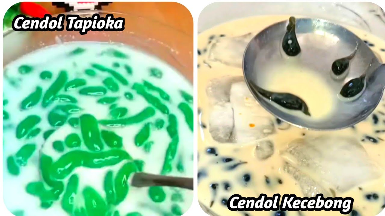 dua es Cendol yang enak menyegarkan untuk takjil buka puasa