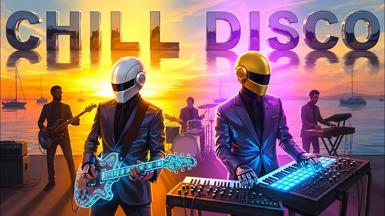 Sunset Coastal Funk 🌅 | Chill Disco & Summer Drive Grooves