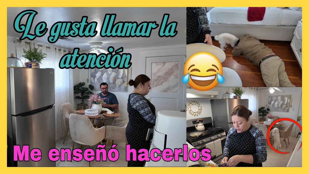 Le gusta llamar la atencion-El me enseño a mi hacerlos.