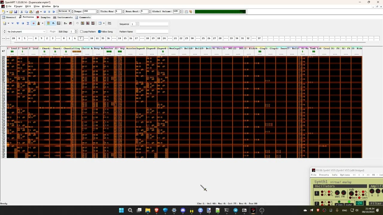 OpenMPT | Saga Musix + bacter-jeenio coop - Superscalar
