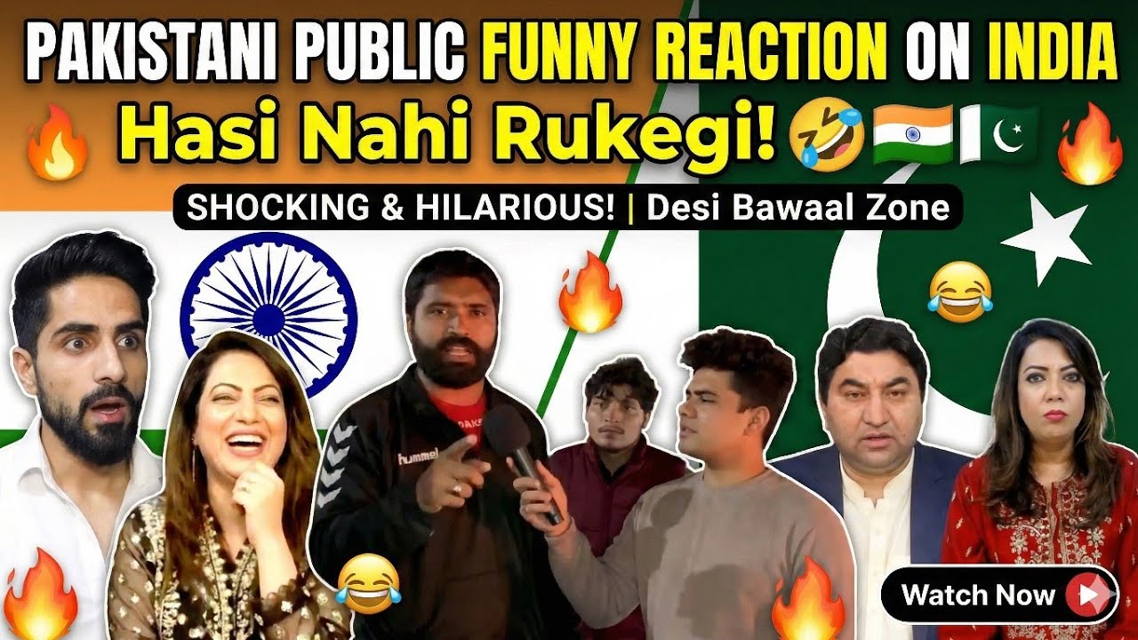 Pakistani Public Shocked 😱 India ki Tarakki Dekh Kar! | Funny Reaction