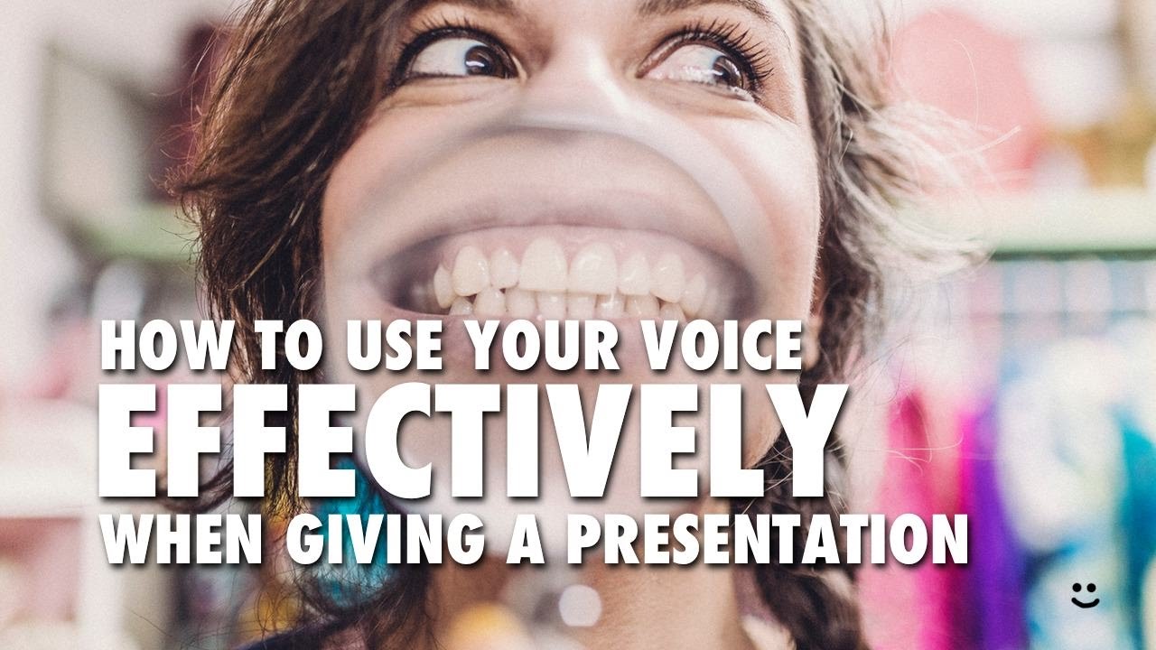 How To Use Your Voice Effectively When Giving a Presentation