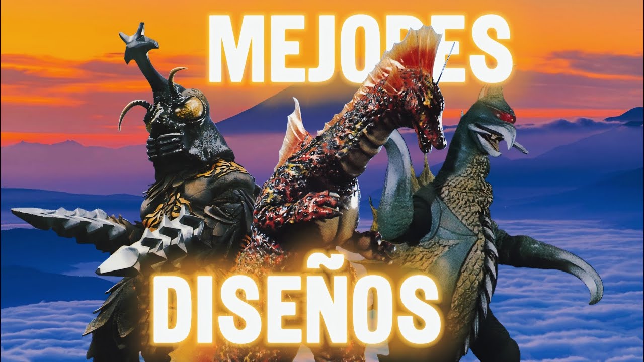 Top 5 mejores diseños de kaijus de godzilla-era showa 