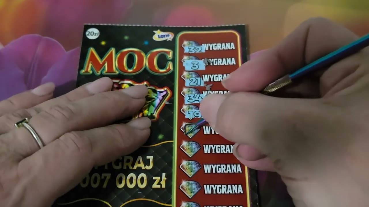 Zdrapki # 1153 cała paczka Moc777 🤩