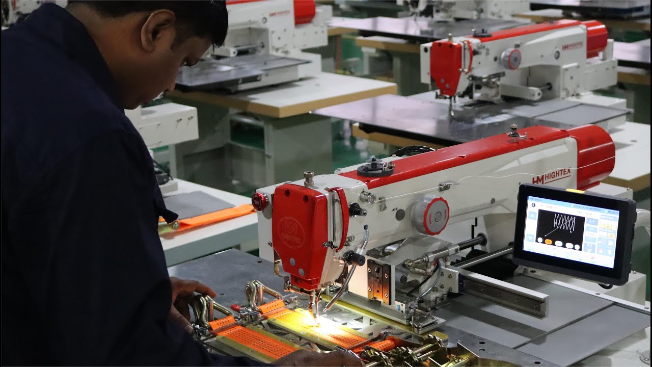 High efficiency automatic sewing machine for lashing belt manufacturers in India