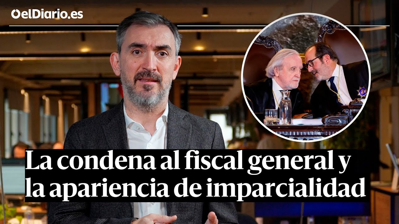 Ignacio Escolar: &iquest;Es la condena al FISCAL GENERAL imparcial?