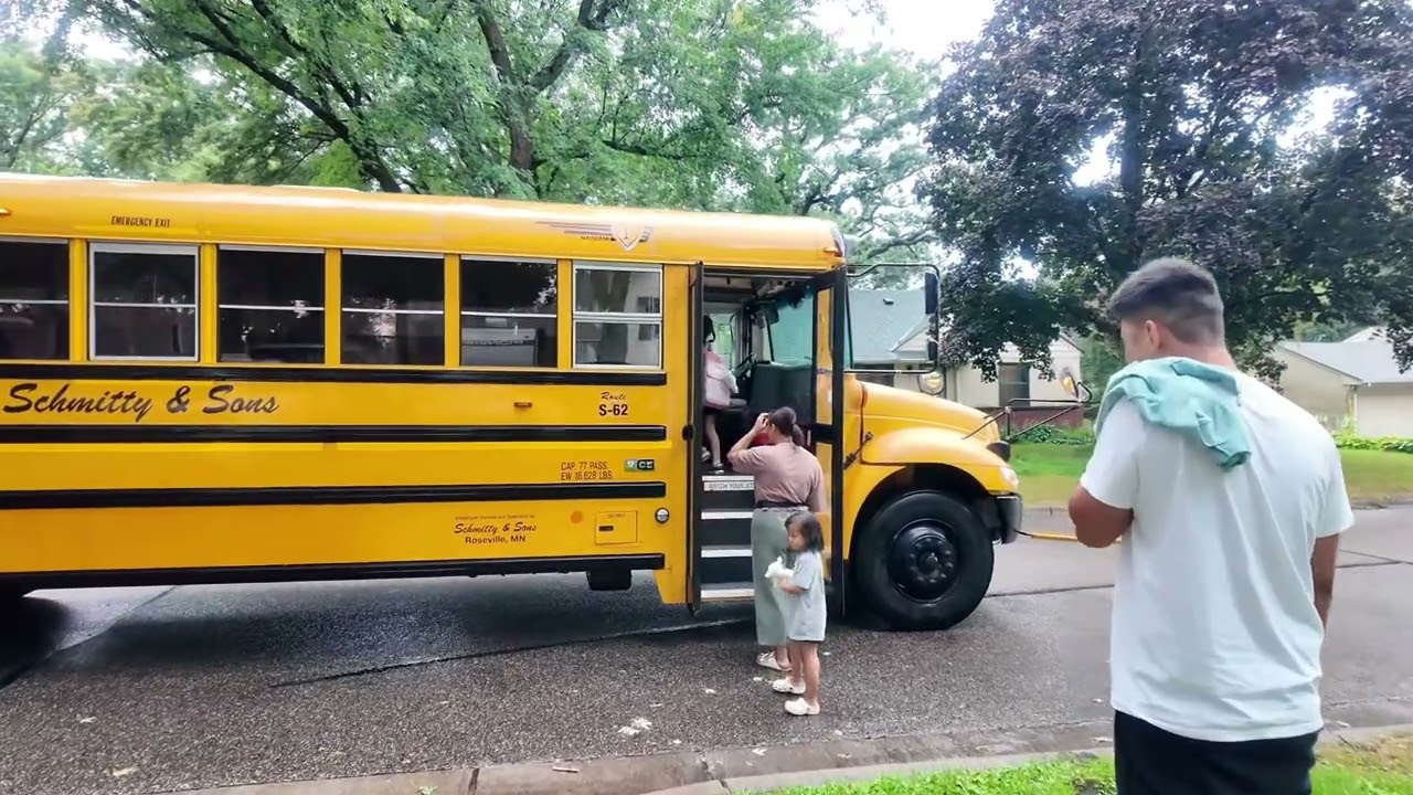 First day of second grade. ￼