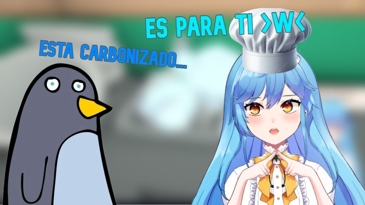 Aruzeya aprende a cocinar hamburguesas para sus seguidores (sale mal XD)