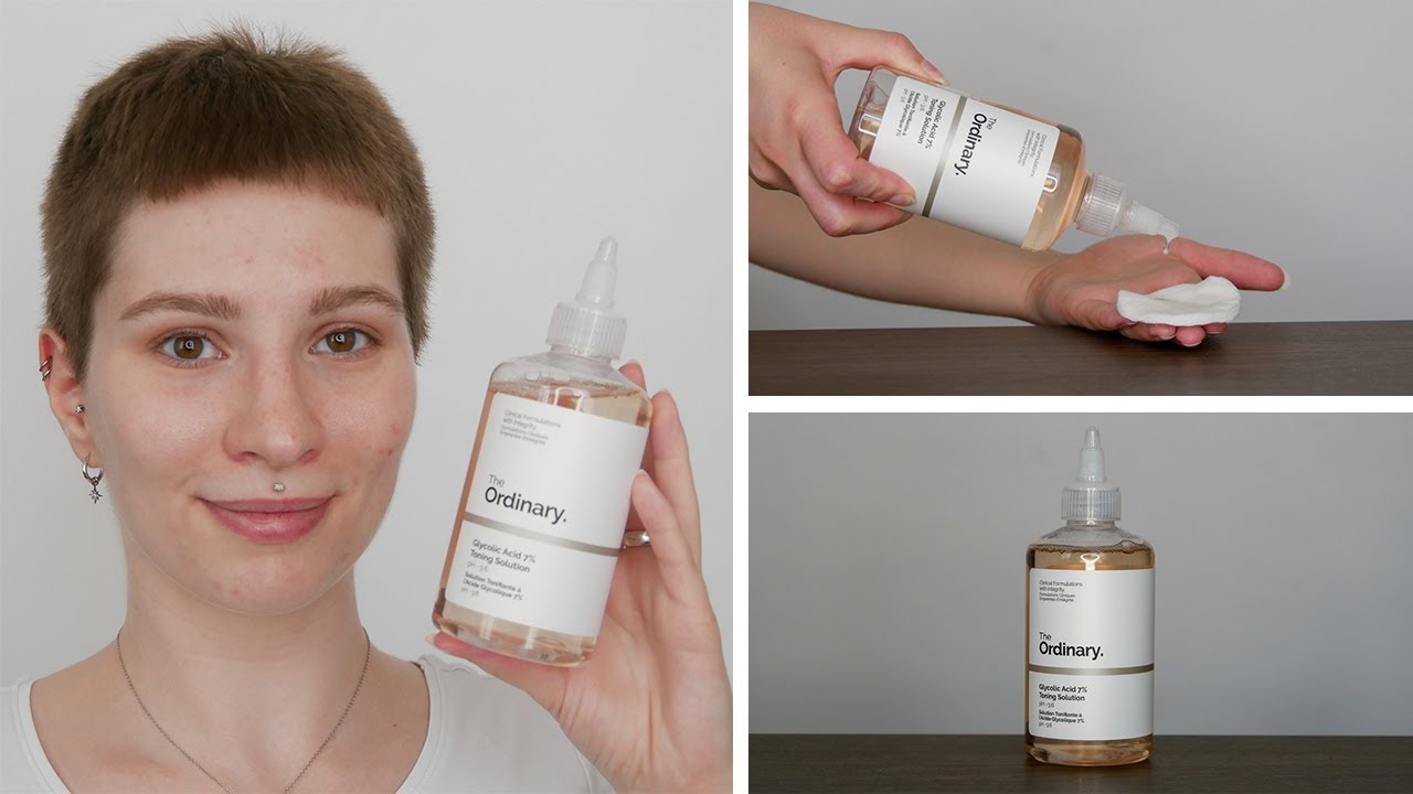 Как использовать тонизирующий раствор гликолевой кислоты 7% The Ordinary