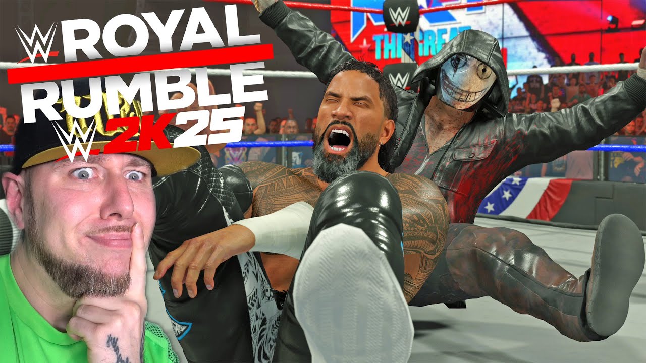 WWE SUPERSTARS vs DEAD BY DAYLIGHT KILLERS in 2K25 Royal Rumble