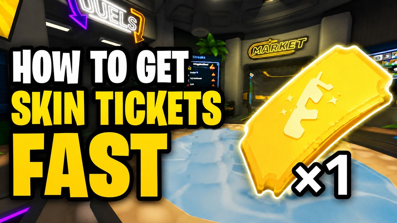 How to GET SKIN TICKETS FAST in RIVALS Roblox