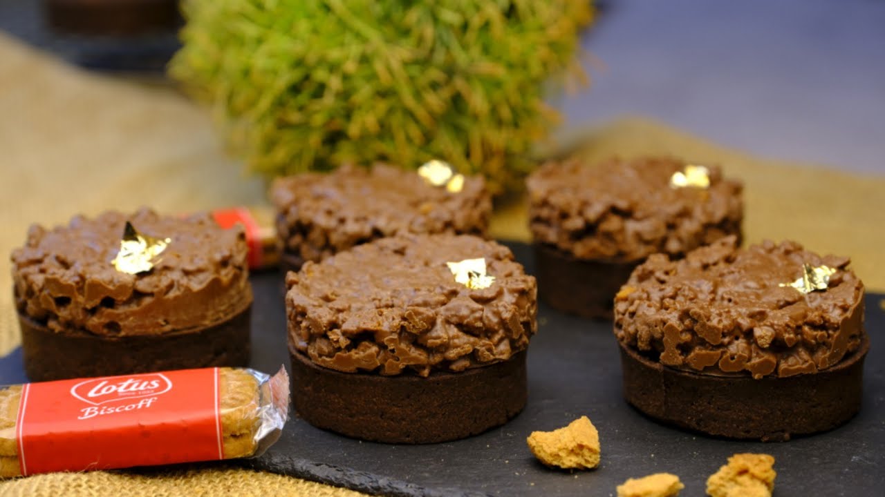 تارتولات بريستيج بطريقة سنيكرز وبطبقة مقرمشة لوتيس