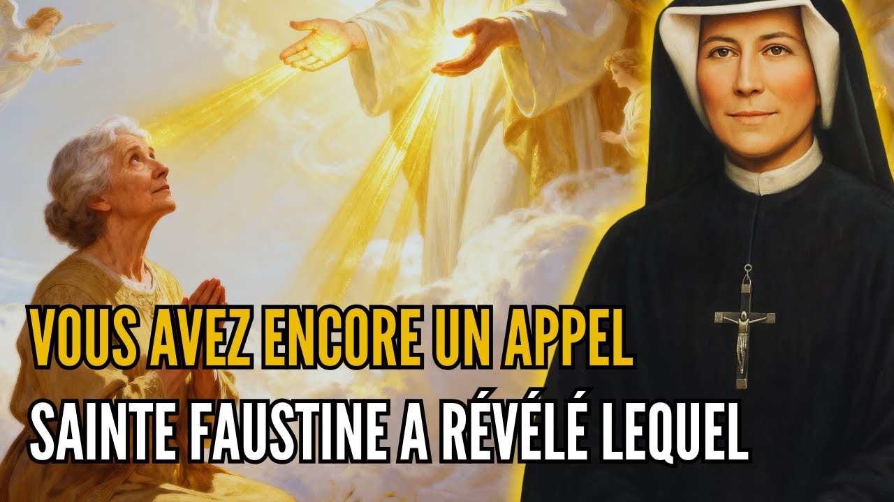 Sainte Faustine r&eacute;v&egrave;le : 7 choses que Dieu veut que les personnes &acirc;g&eacute;es fassent
