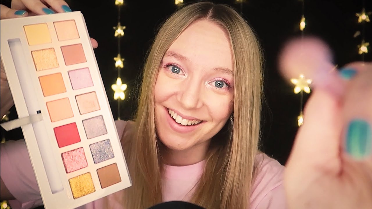 ASMR Doing Your Makeup (Whispered, Personal Attention)