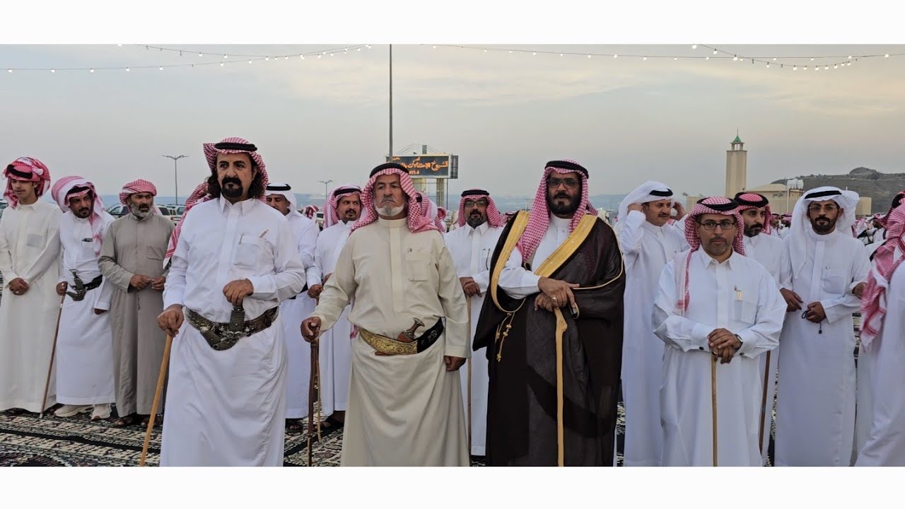 قبيلة بني جري في حفل تكريم  شاعر القلطة  هادي بن مفرح المقرحي القحطاني
