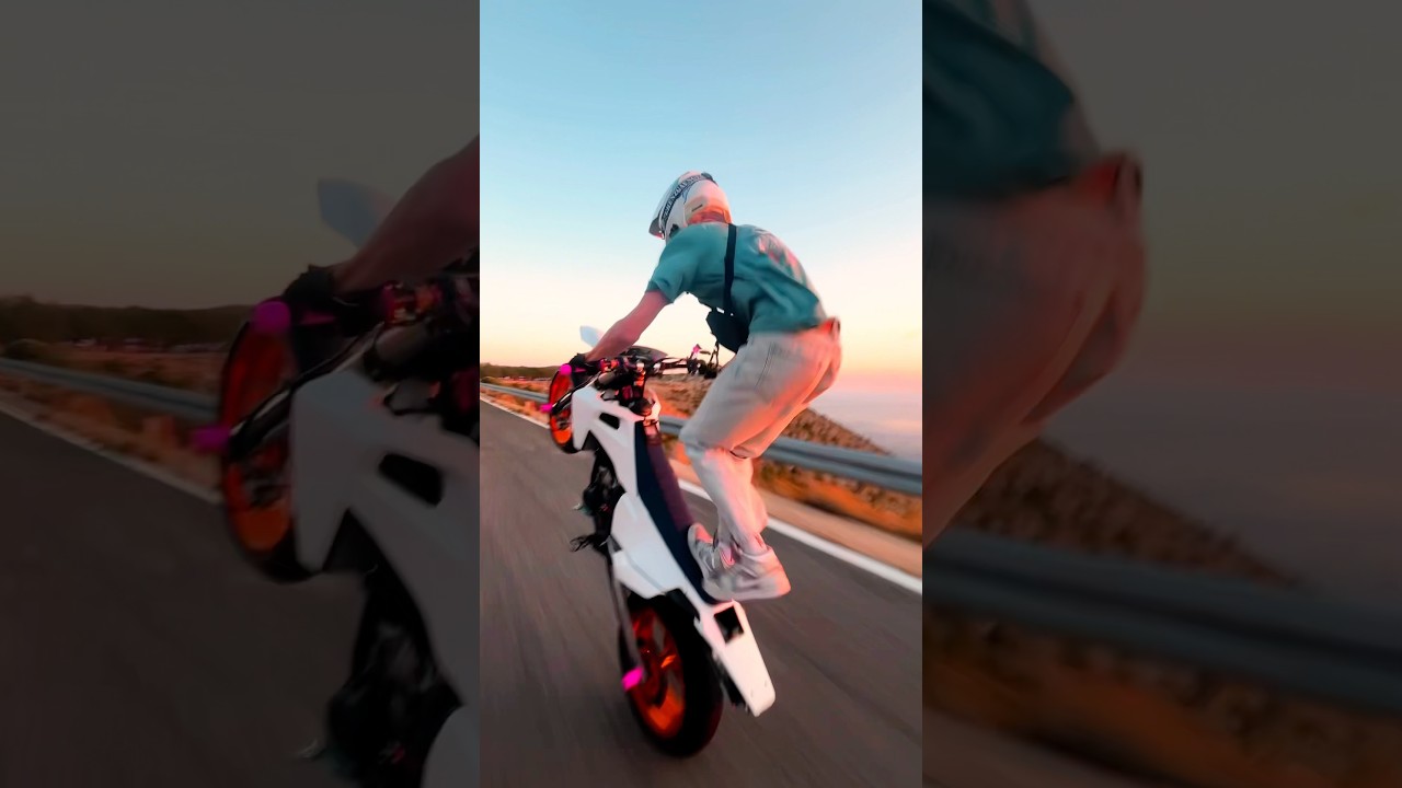 Vibes🔥#sunset #motorcycle