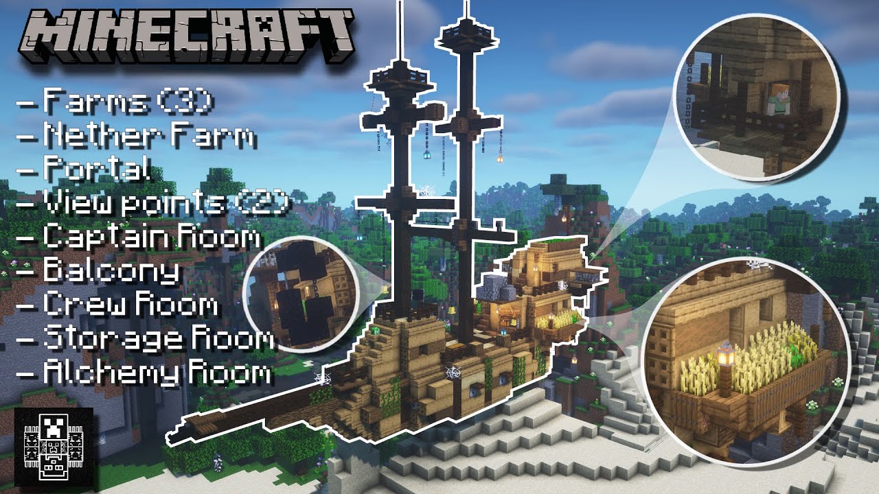 How to build an Ultimate Survival BASE in Minecraft - [Tutorial]