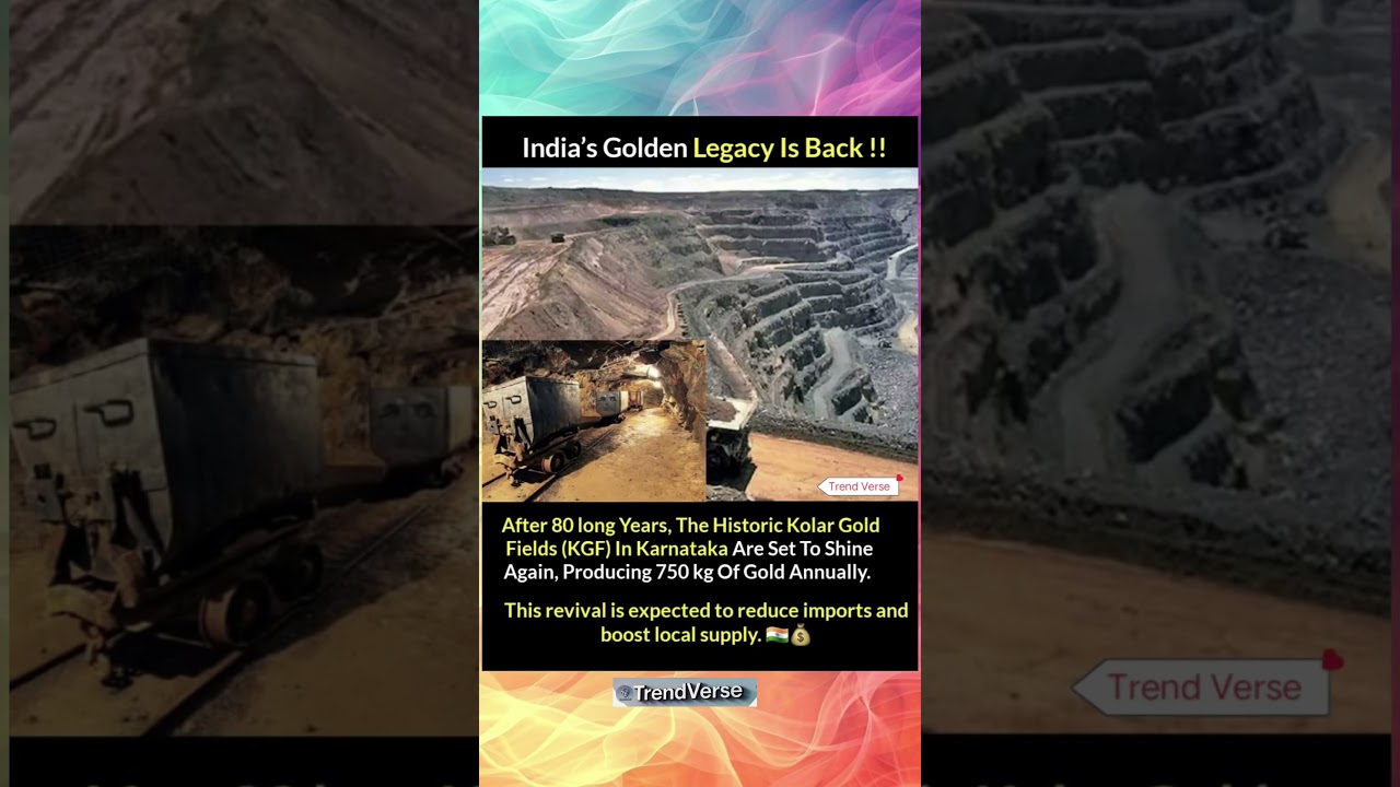 The Historic Kolar Gold Fields (KGF) In Karnataka #kgf #karnatakanews #shortsfeed