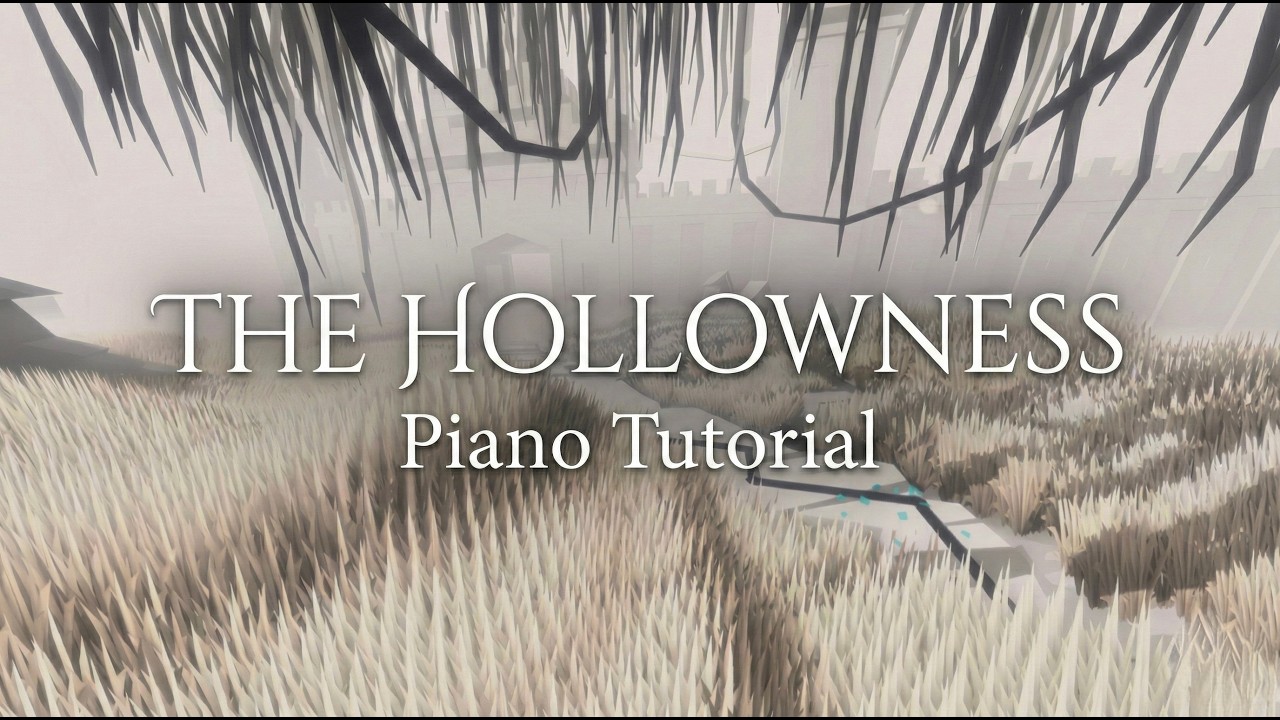 Dancing Line — The Hollowness (Piano Tutorial)