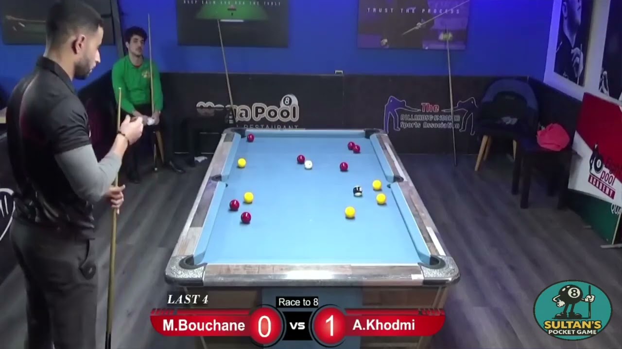 🌟 THE ELITE ARENA! M. Bouchane vs A. Khodmi - Moroccan Blackball Championship