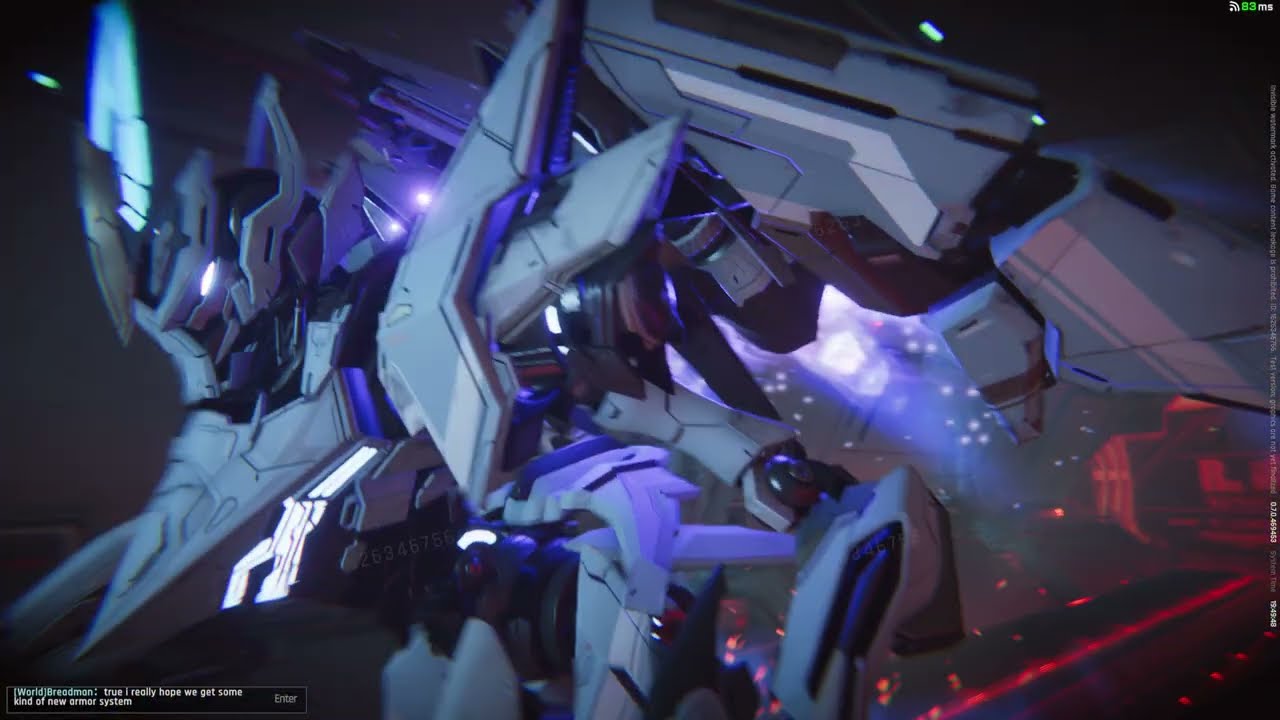 Falcon gameplay Mecha Break CBT