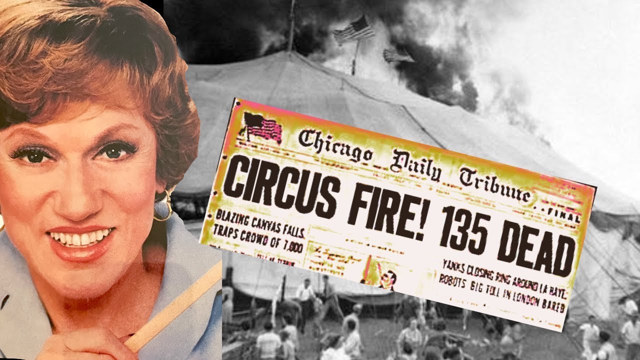 DEADLY CIRCUS FIRE and Madge The Manicurist (1944 Hartford Disaster)