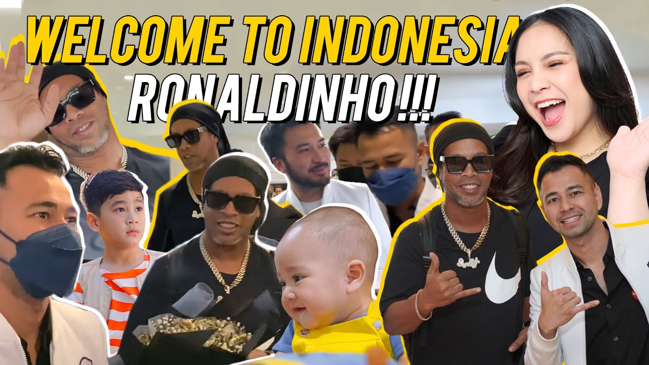DADAKAN JADI DRIVER RONALDINHO??!!RAFFI JEMPUT LANGSUNG KE BANDARA, NAGITA GEMETERAN....