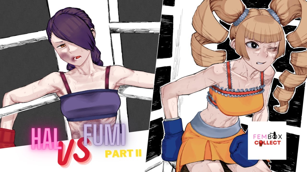 Girl Boxing Art Series [Manga & Anime] || #8 Fumi vs Hal Part II