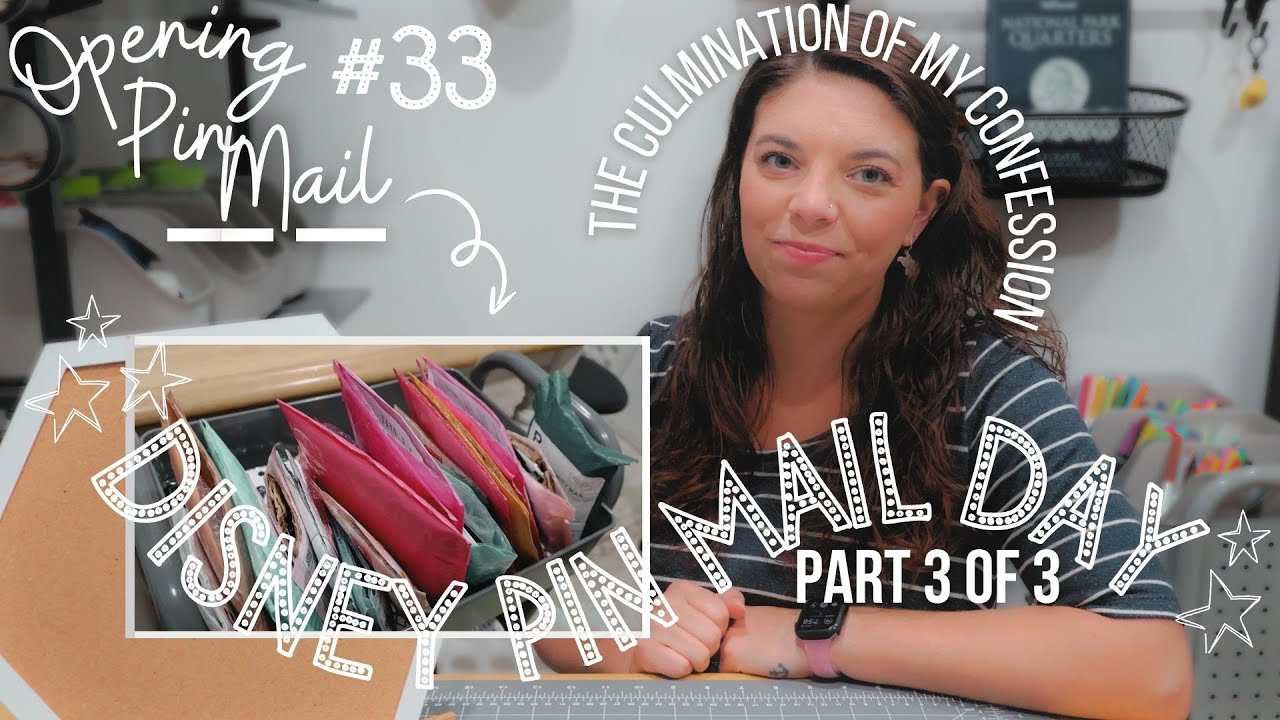 Post Vacation Disney Pin Mail Unboxing Mini Series: Part 3 of 3 (that's a mouthful) #disney #pinmail